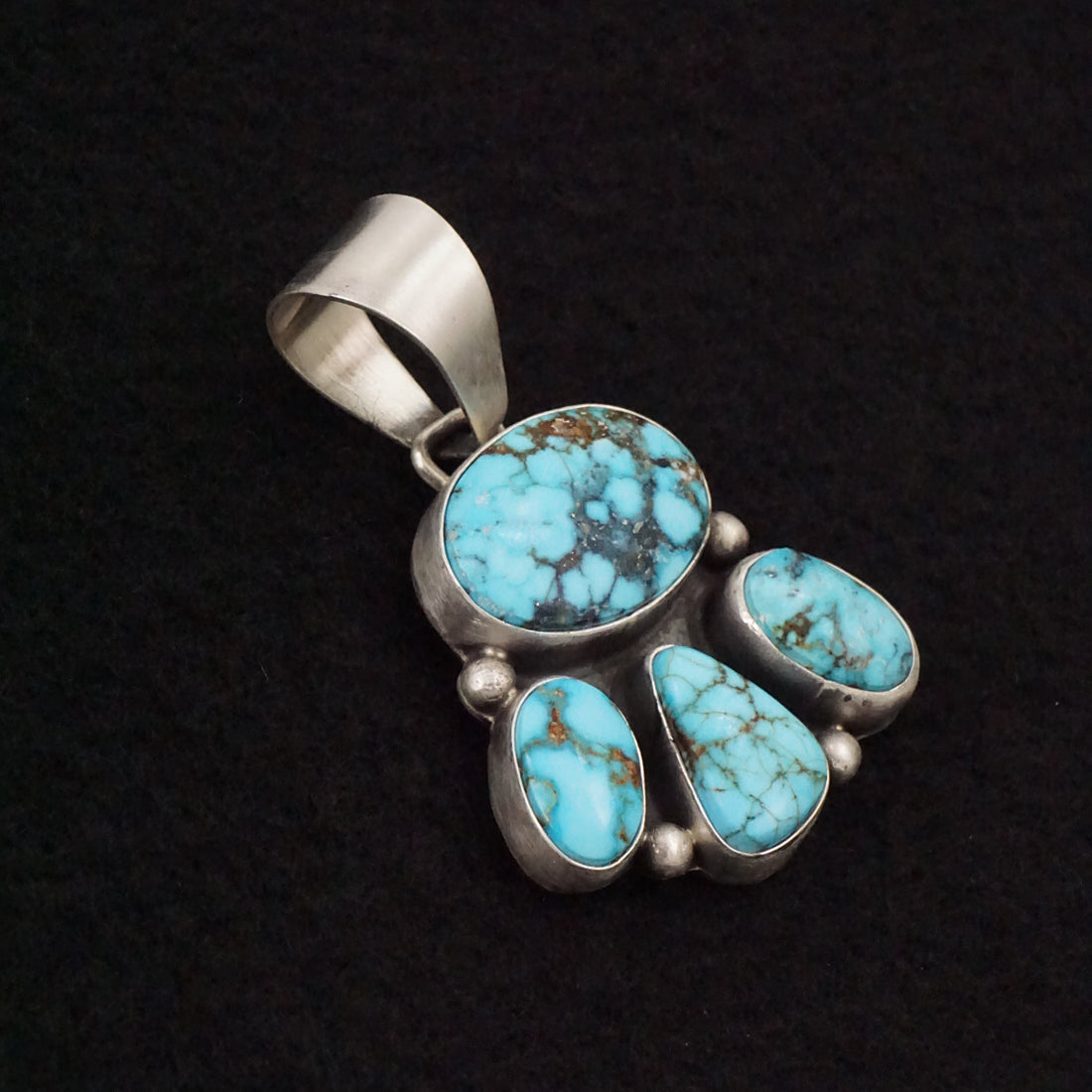 Darrin Livingston Turquoise & Sterling Silver Pendant