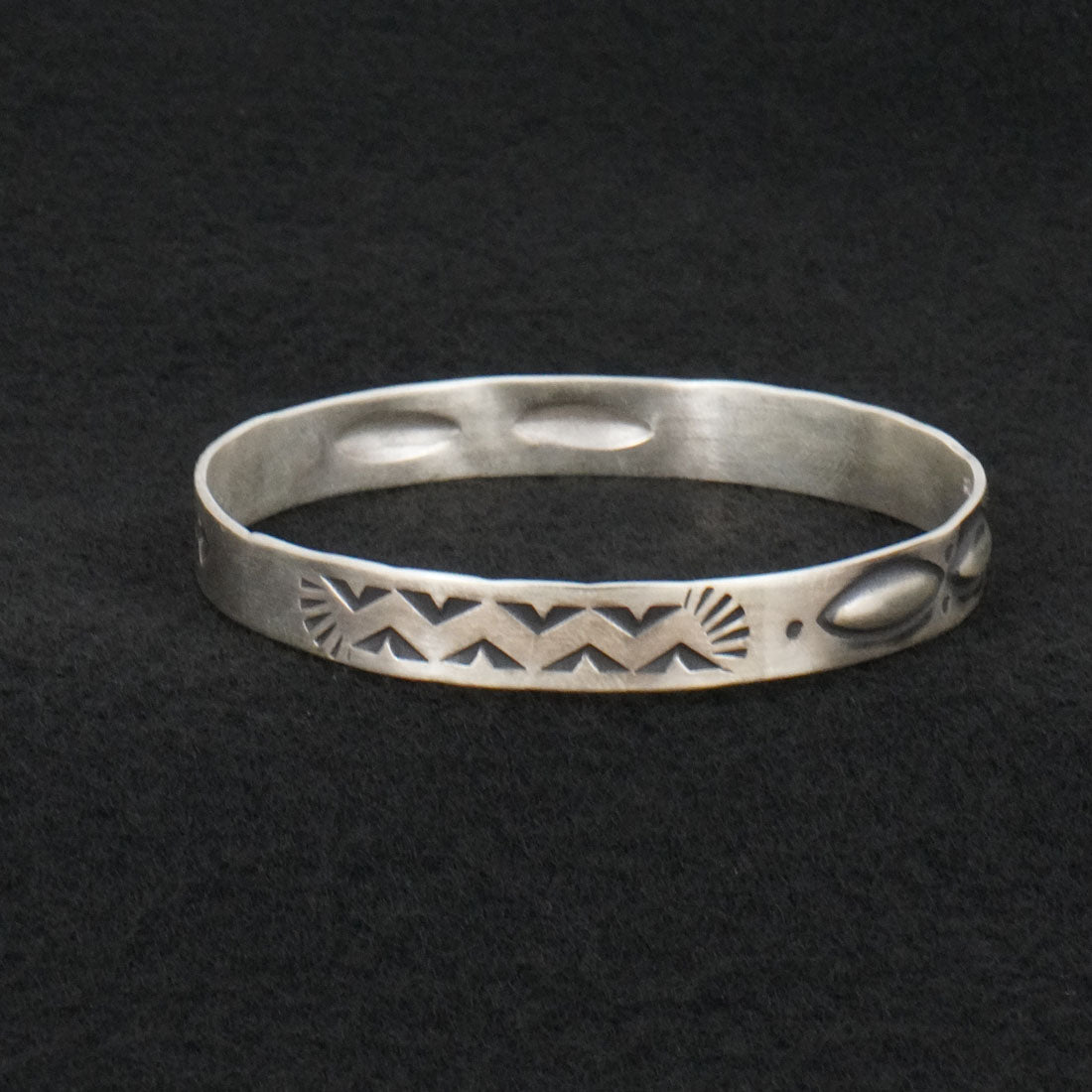 Elvira Bill Sterling Silver Bangle Bracelet