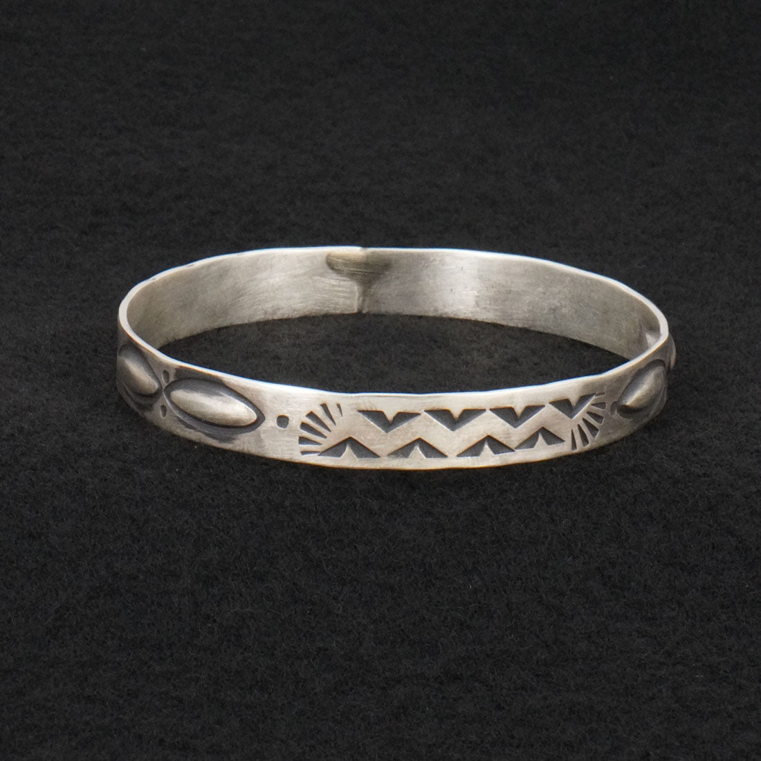 Elvira Bill Sterling Silver Bangle Bracelet