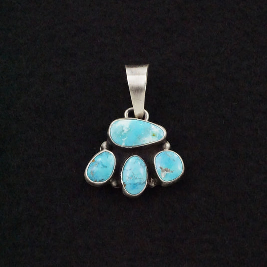 Darrin Livingston Turquoise & Sterling Silver Pendant