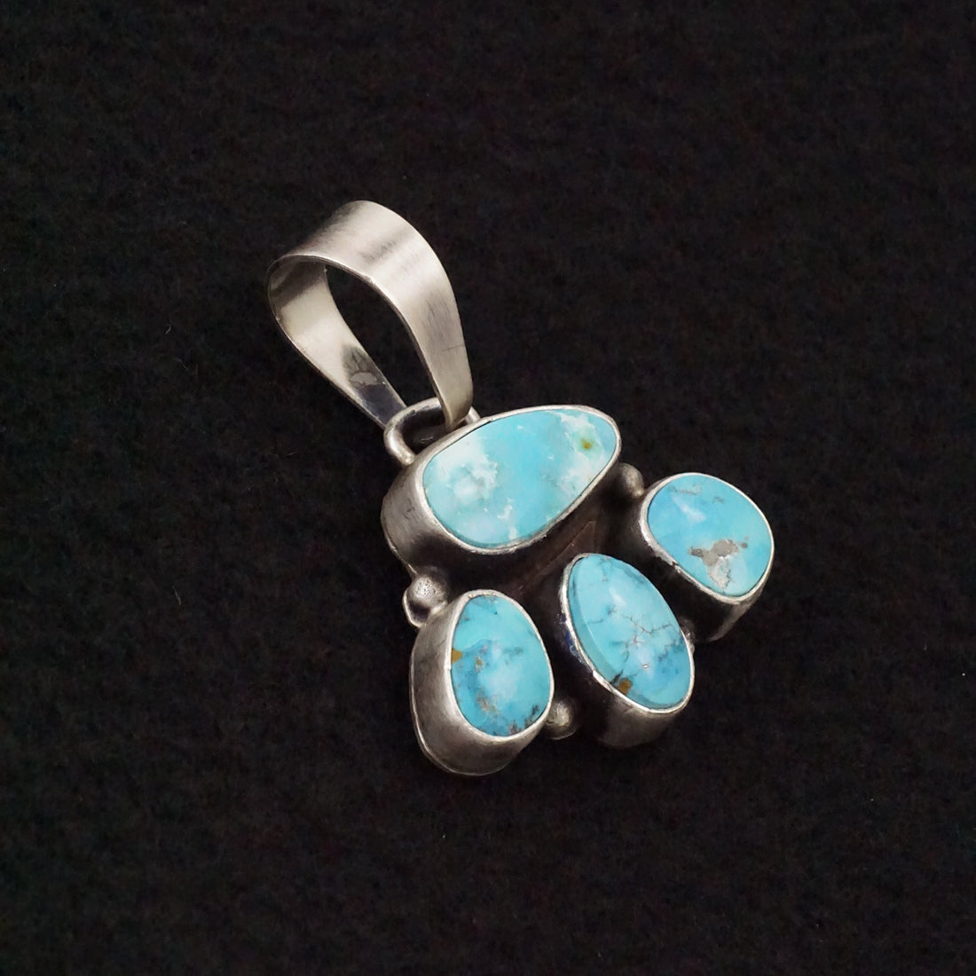 Darrin Livingston Turquoise & Sterling Silver Pendant