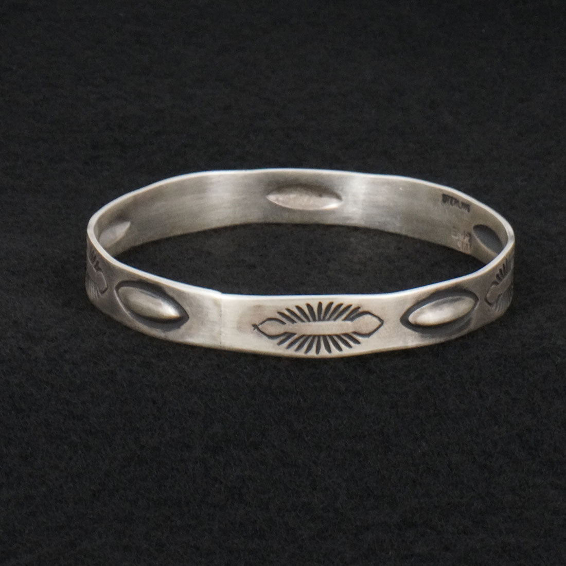 Elvira Bill Sterling Silver Bangle Bracelet
