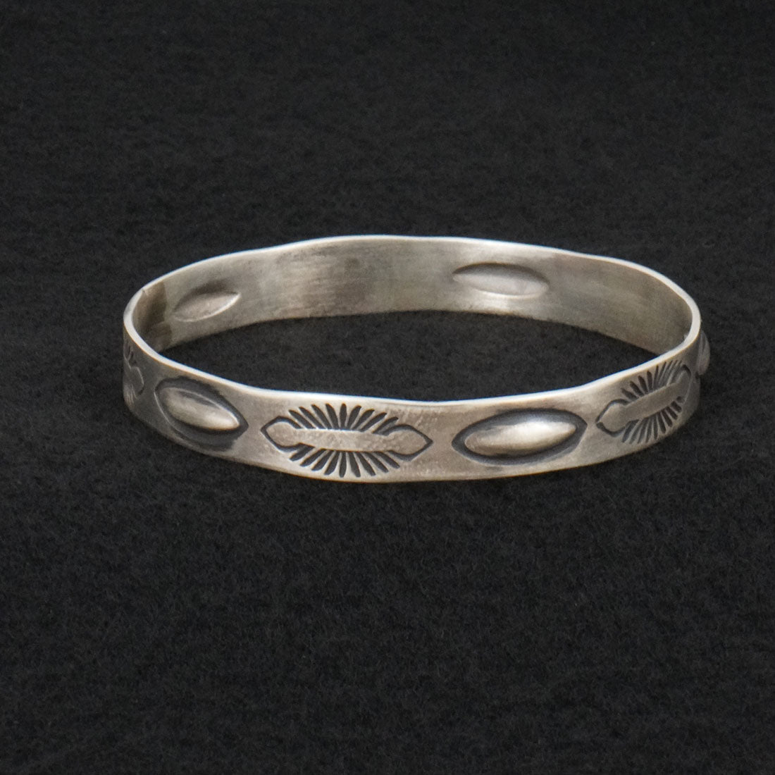 Elvira Bill Sterling Silver Bangle Bracelet
