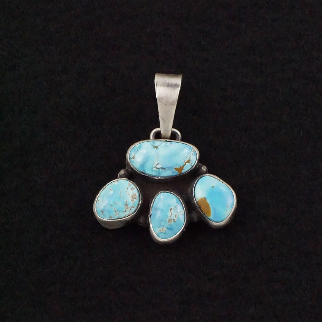 Darrin Livingston Turquoise & Sterling Silver Pendant