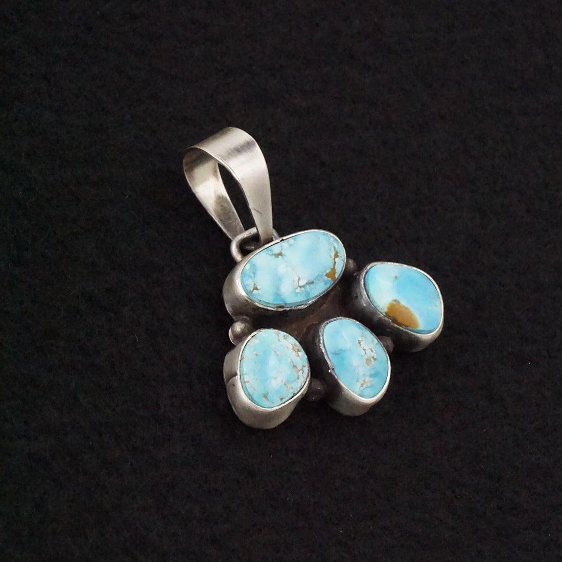 Darrin Livingston Turquoise & Sterling Silver Pendant