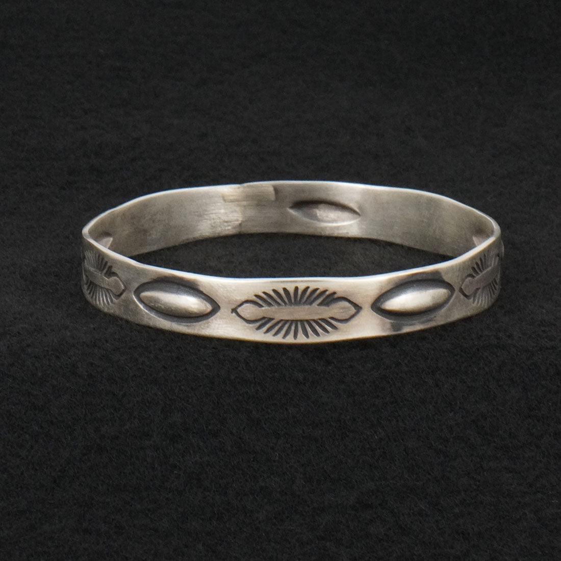 Elvira Bill Sterling Silver Bangle Bracelet