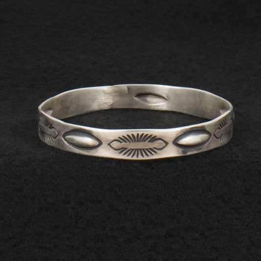 Elvira Bill Sterling Silver Bangle Bracelet