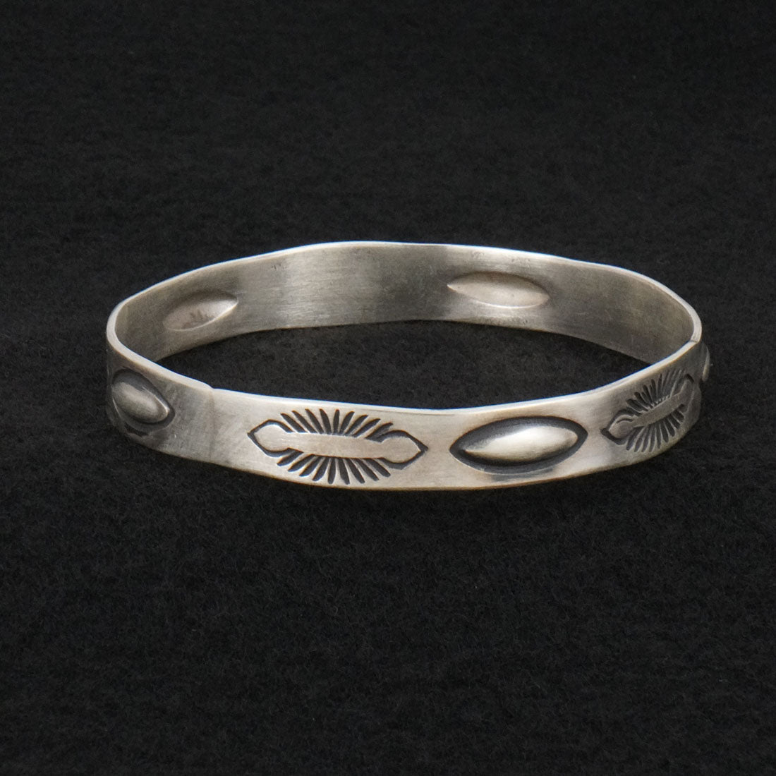 Elvira Bill Sterling Silver Bangle Bracelet