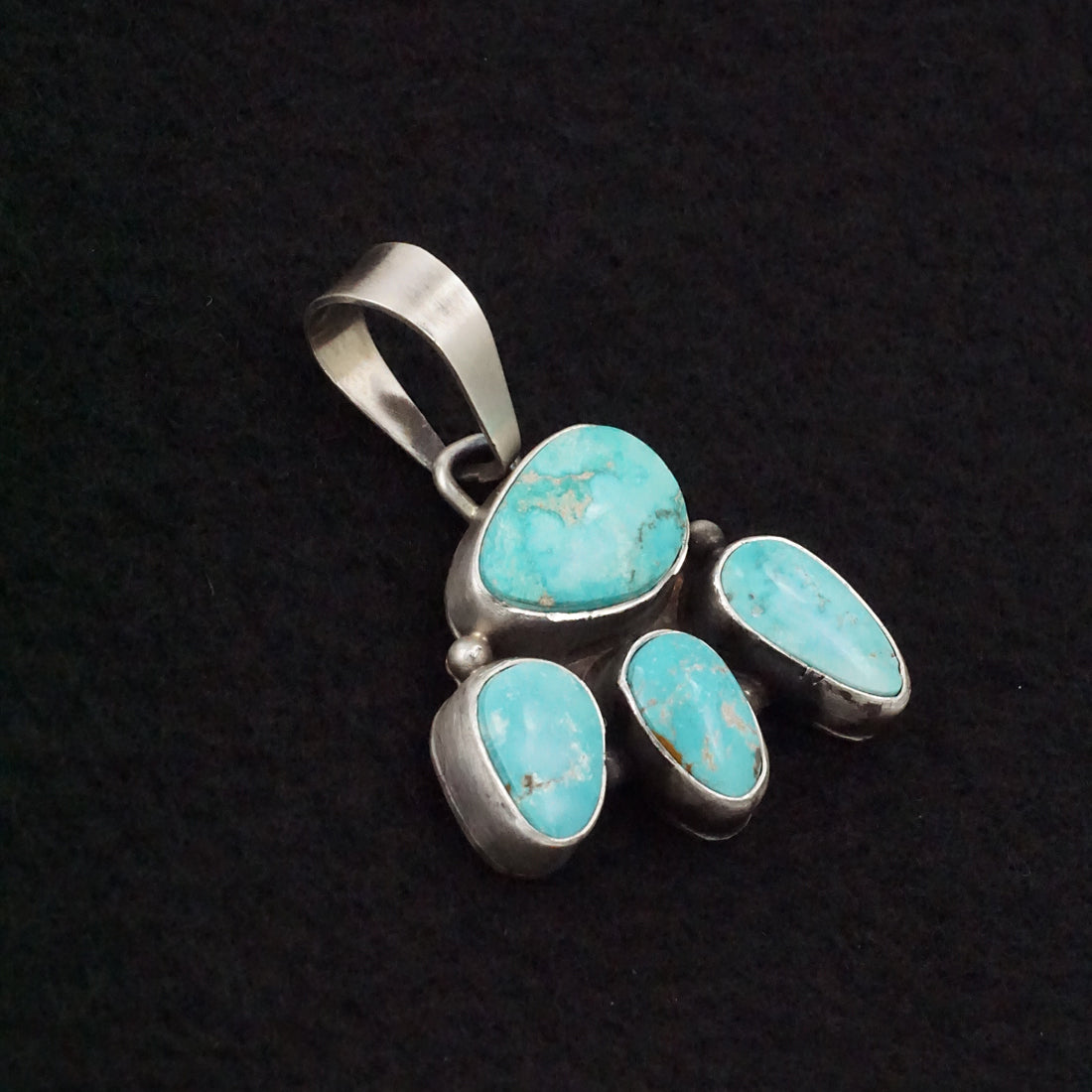 Darrin Livingston Turquoise & Sterling Silver Pendant