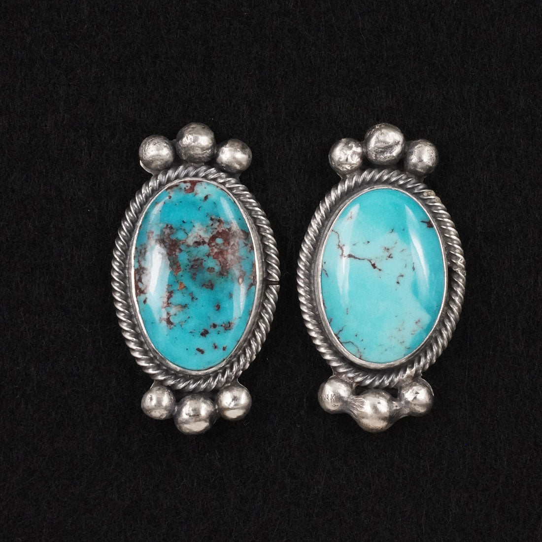 Kathleen Livingston Turquoise & Sterling Silver Necklace Set