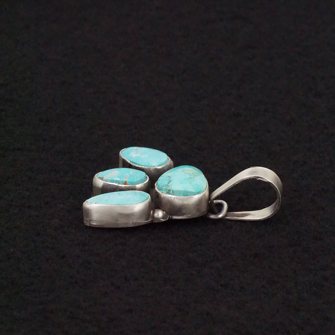 Darrin Livingston Turquoise & Sterling Silver Pendant