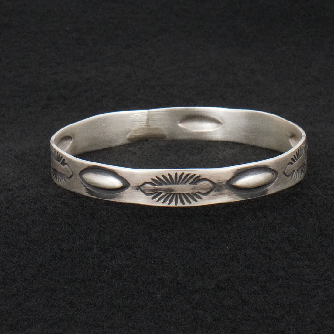 Elvira Bill Sterling Silver Bangle Bracelet