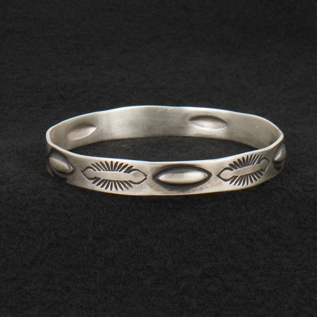 Elvira Bill Sterling Silver Bangle Bracelet