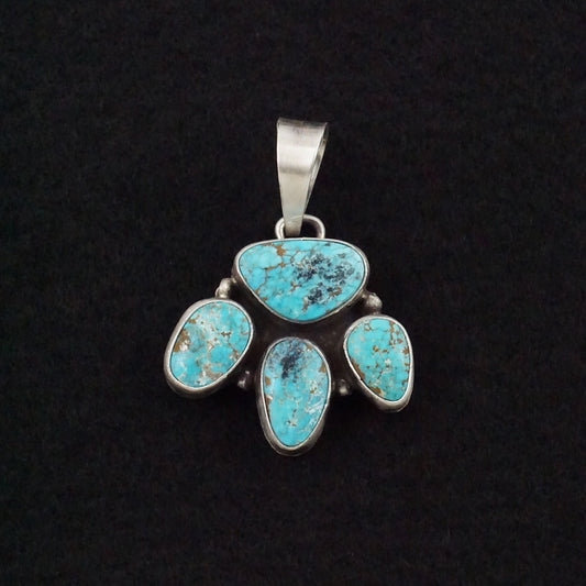 Darrin Livingston Turquoise & Sterling Silver Pendant