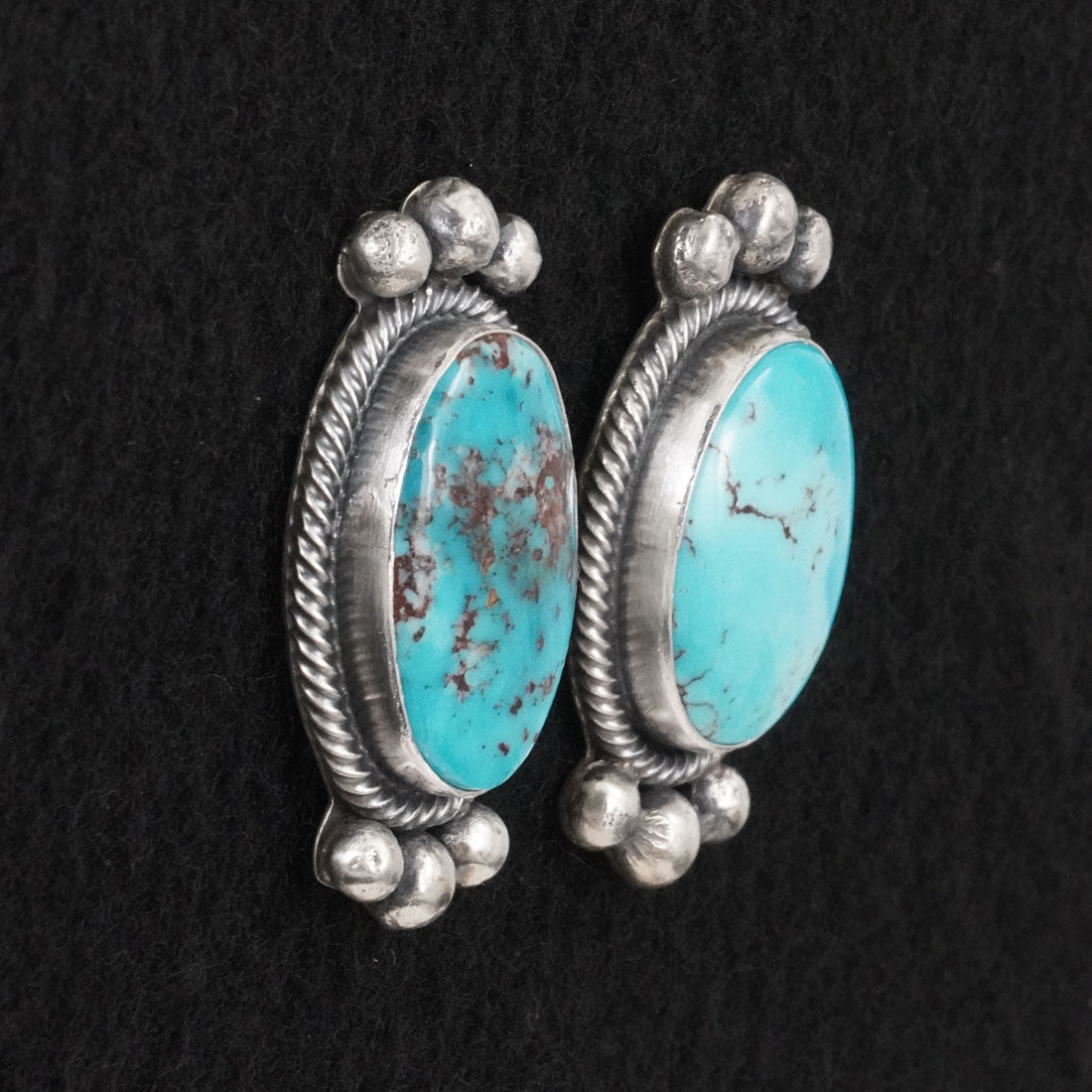 Kathleen Livingston Turquoise & Sterling Silver Necklace Set