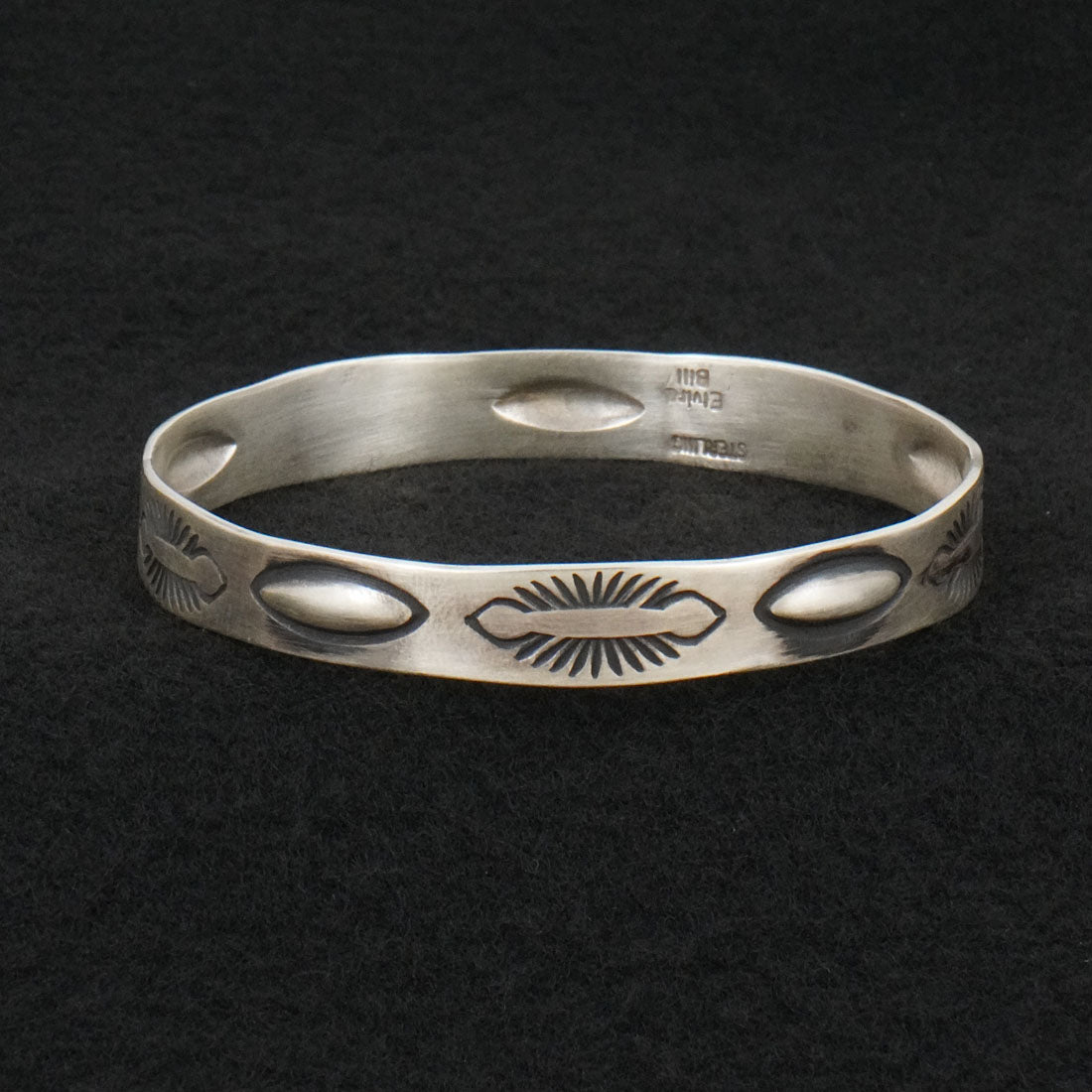 Elvira Bill Sterling Silver Bangle Bracelet