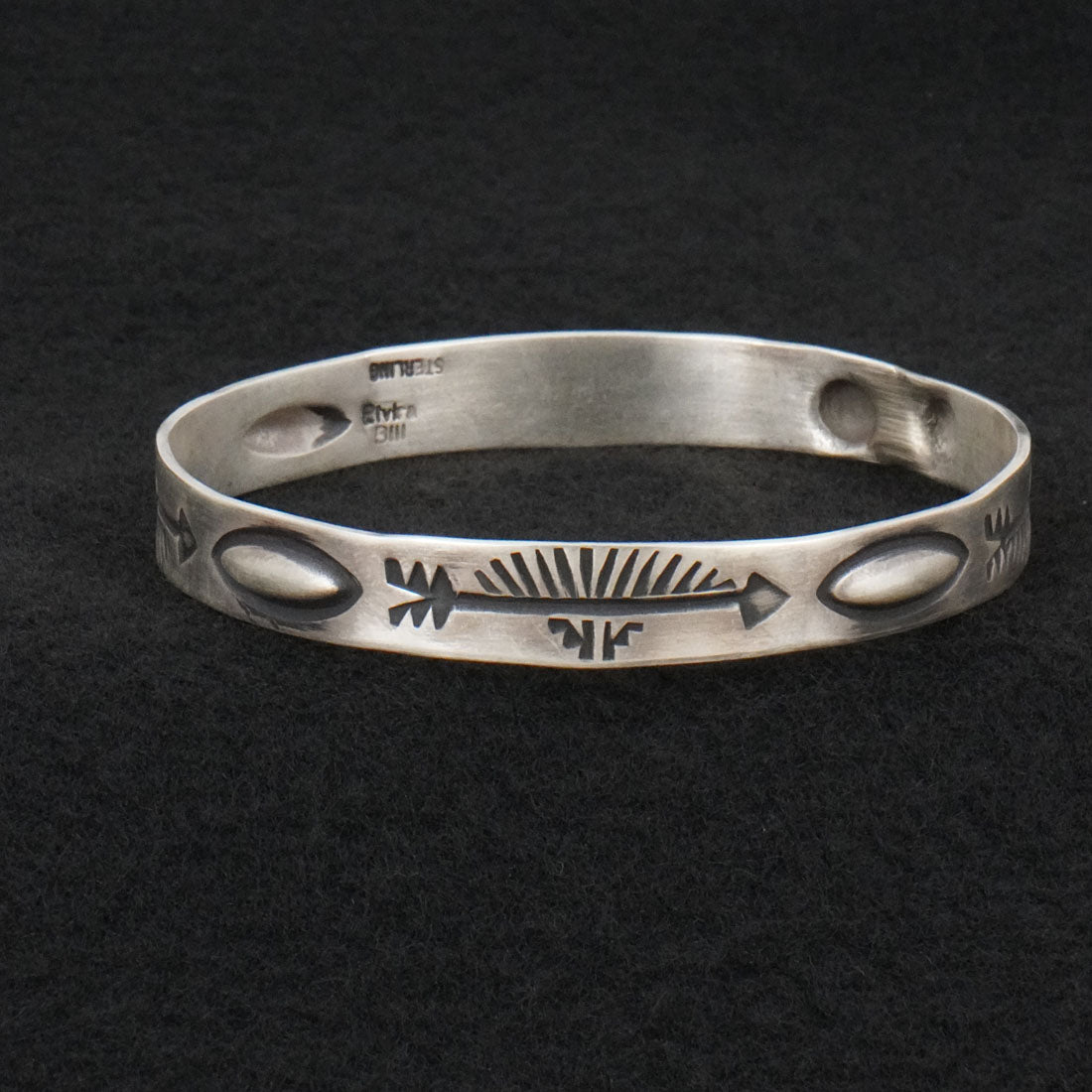 Elvira Bill Sterling Silver Bangle Bracelet