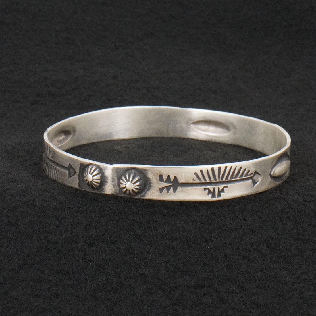 Elvira Bill Sterling Silver Bangle Bracelet
