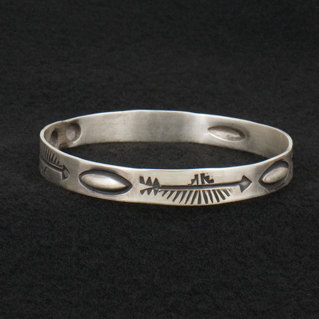 Elvira Bill Sterling Silver Bangle Bracelet