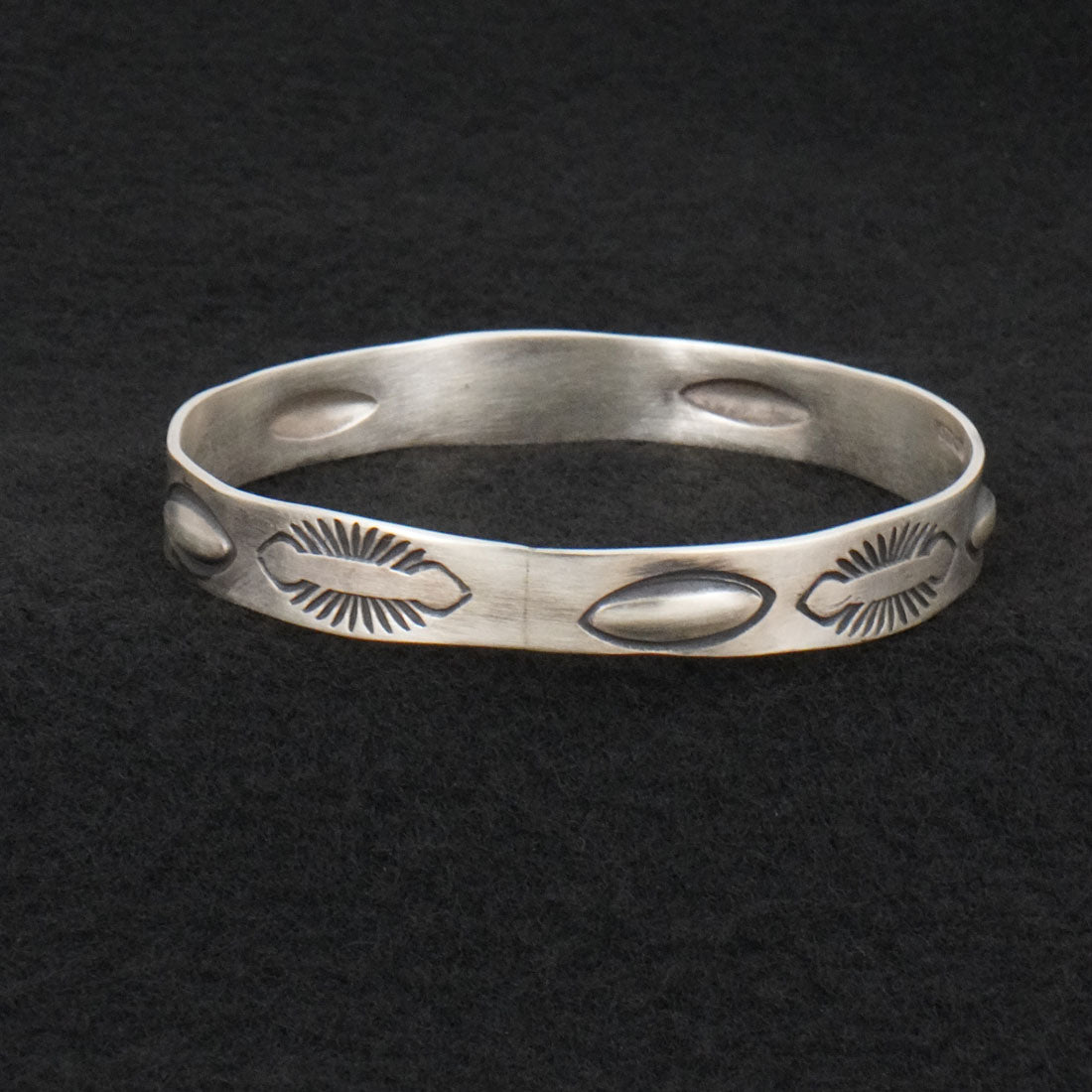 Elvira Bill Sterling Silver Bangle Bracelet