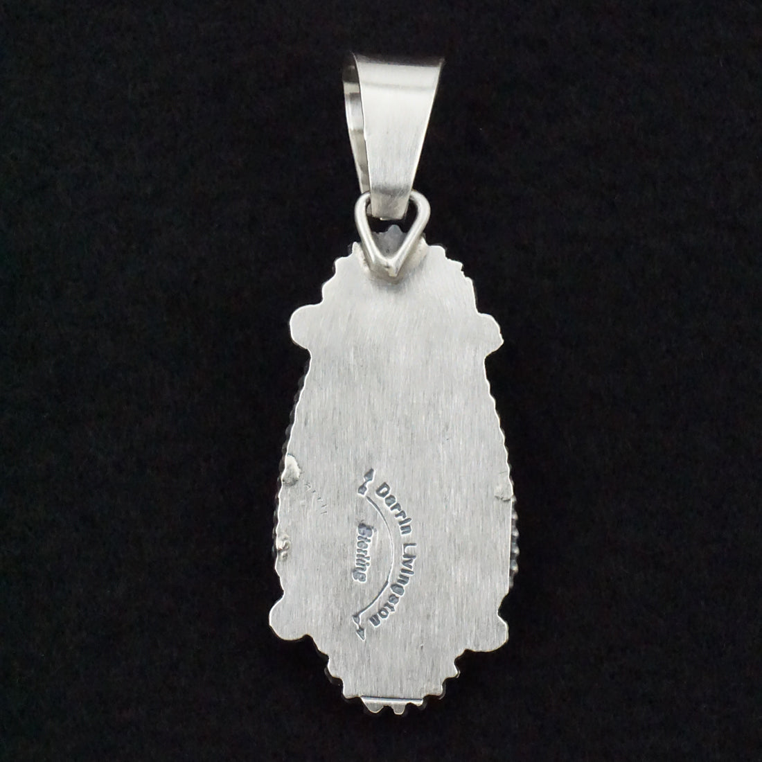 Darrin Livingston Variscite & Sterling Silver Pendant