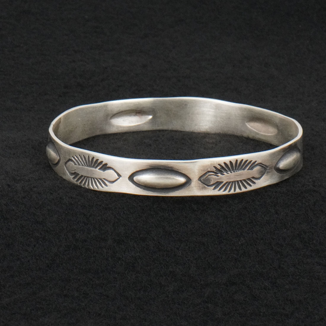Elvira Bill Sterling Silver Bangle Bracelet