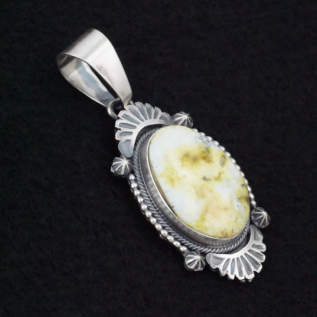 Darrin Livingston Variscite & Sterling Silver Pendant