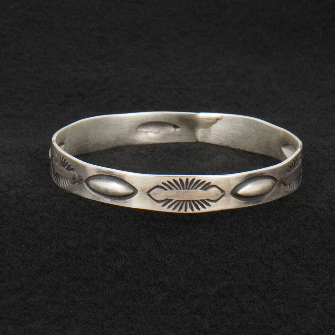 Elvira Bill Sterling Silver Bangle Bracelet