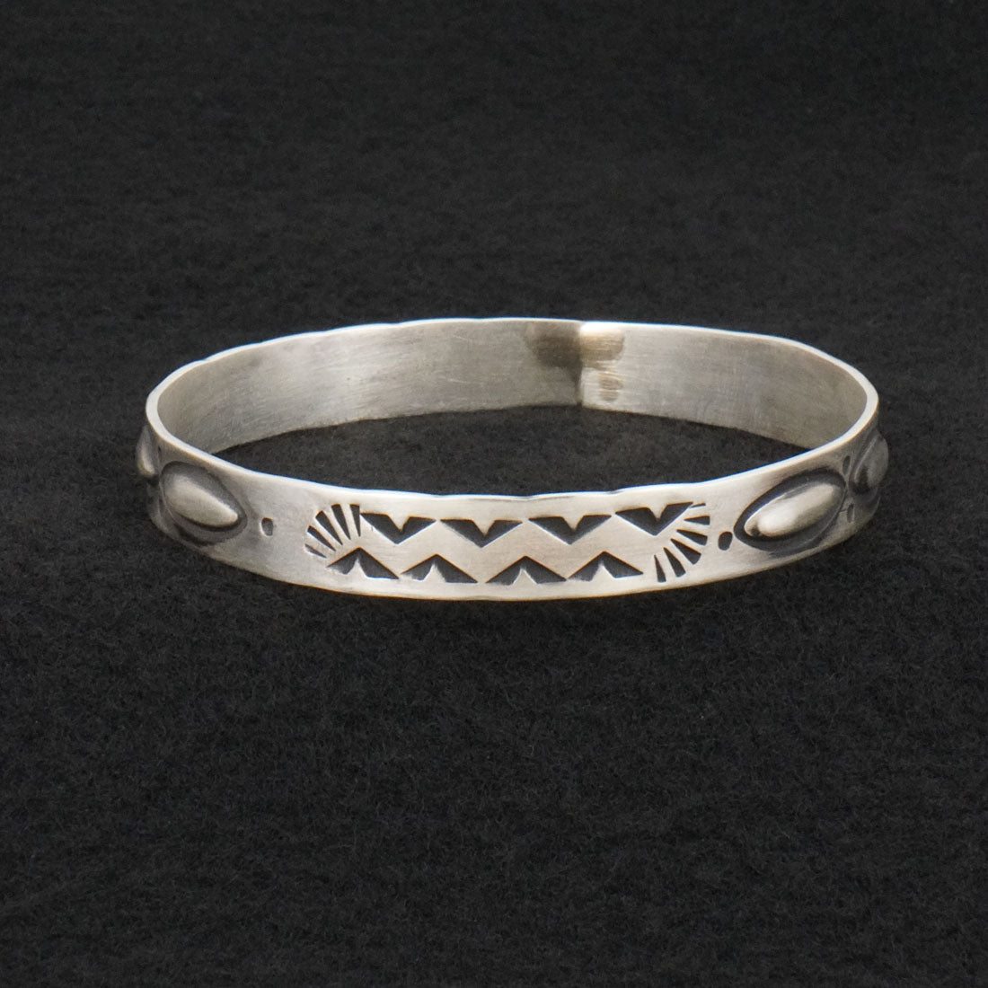 Elvira Bill Sterling Silver Bangle Bracelet