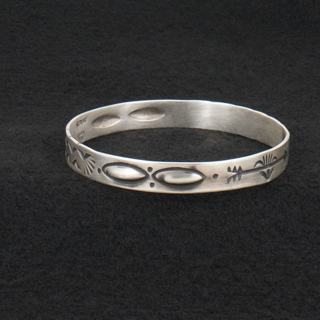 Elvira Bill Sterling Silver Bangle Bracelet
