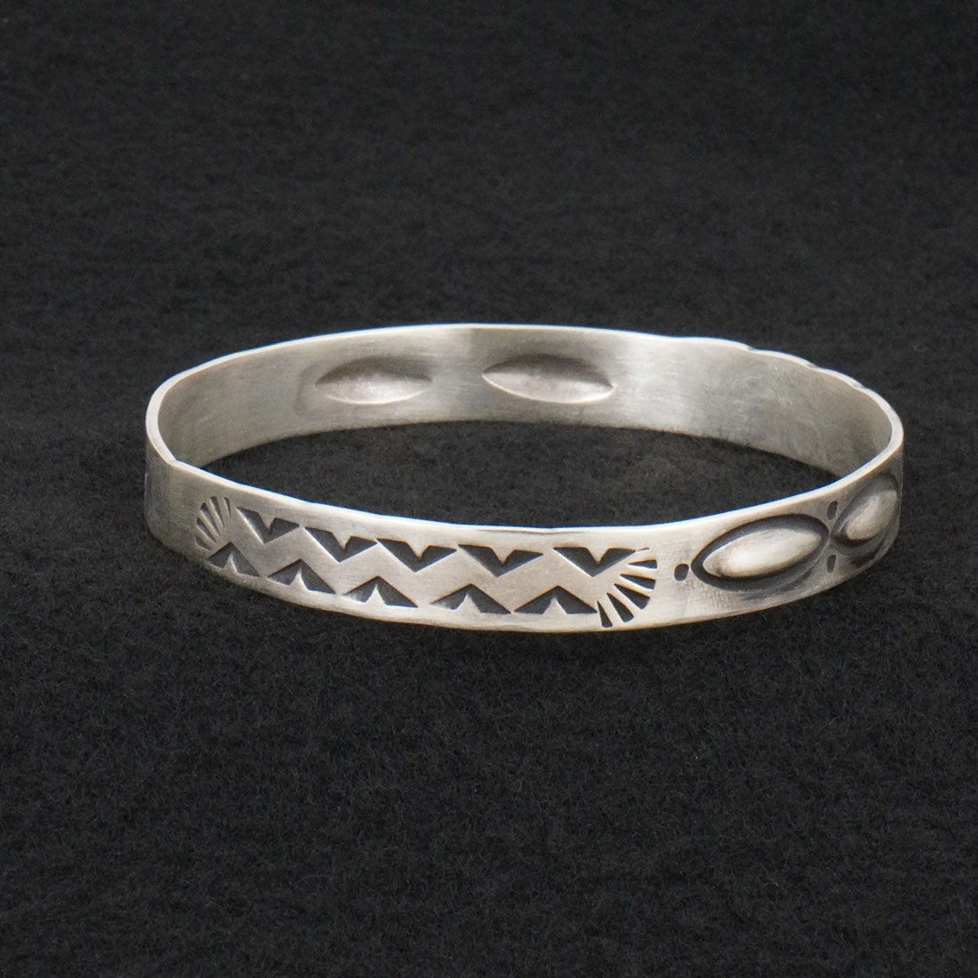 Elvira Bill Sterling Silver Bangle Bracelet