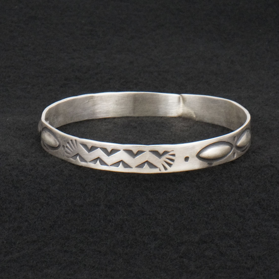 Elvira Bill Sterling Silver Bangle Bracelet