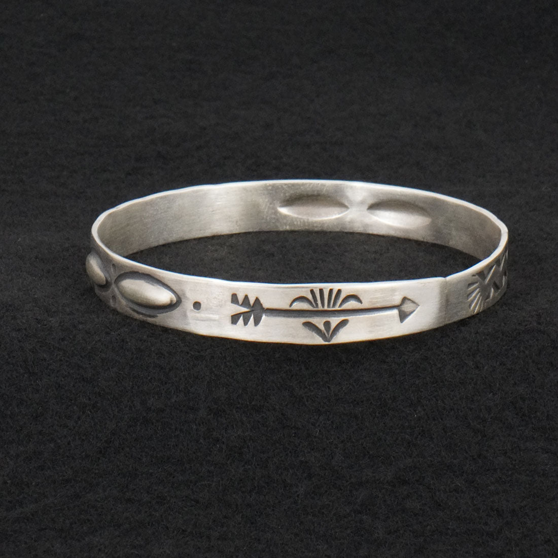 Elvira Bill Sterling Silver Bangle Bracelet