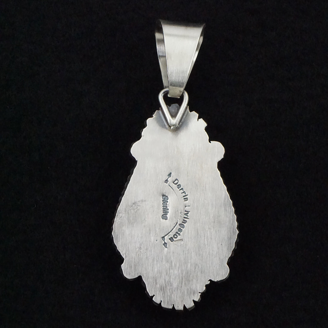 Darrin Livingston Variscite & Sterling Silver Pendant