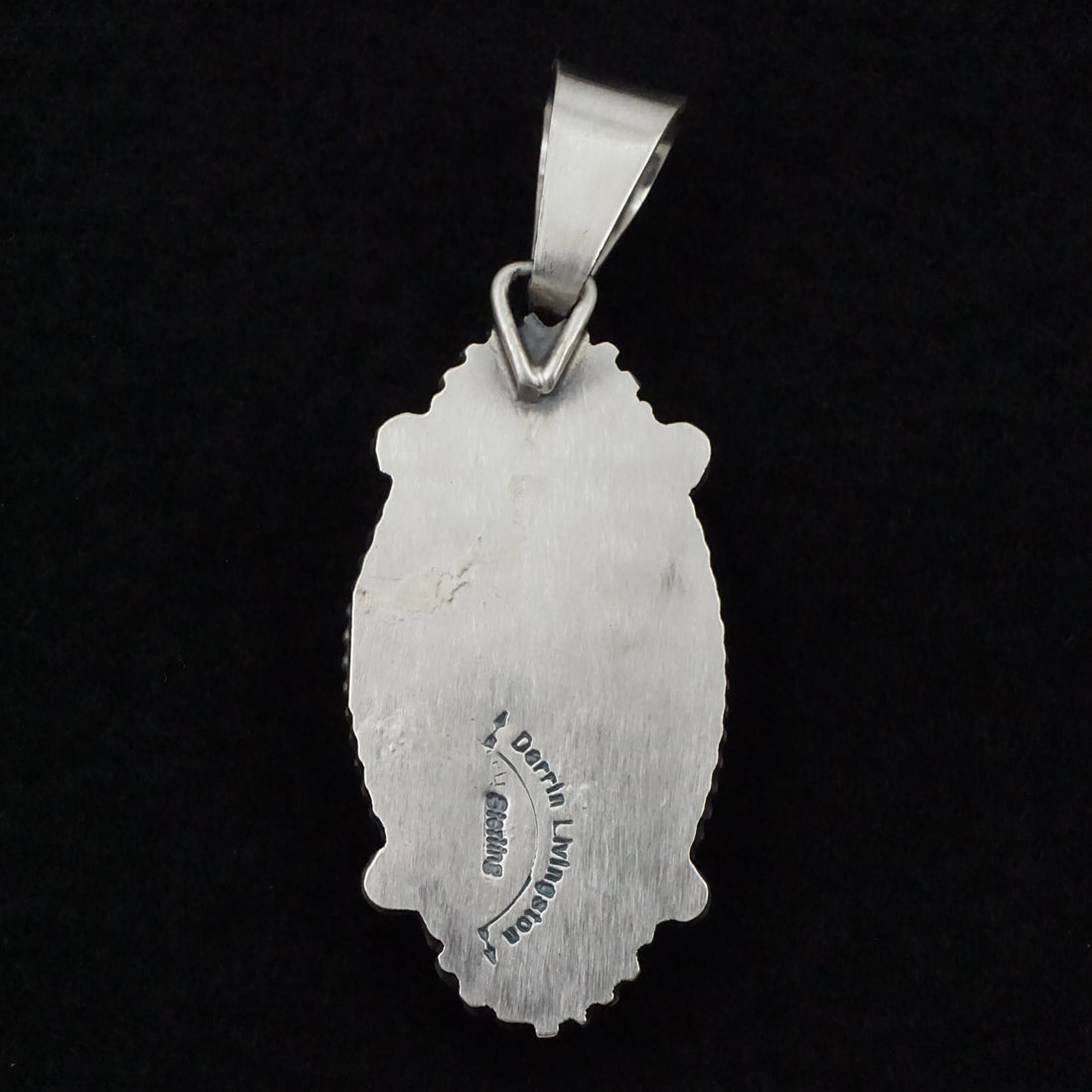 Darrin Livingston Variscite & Sterling Silver Pendant