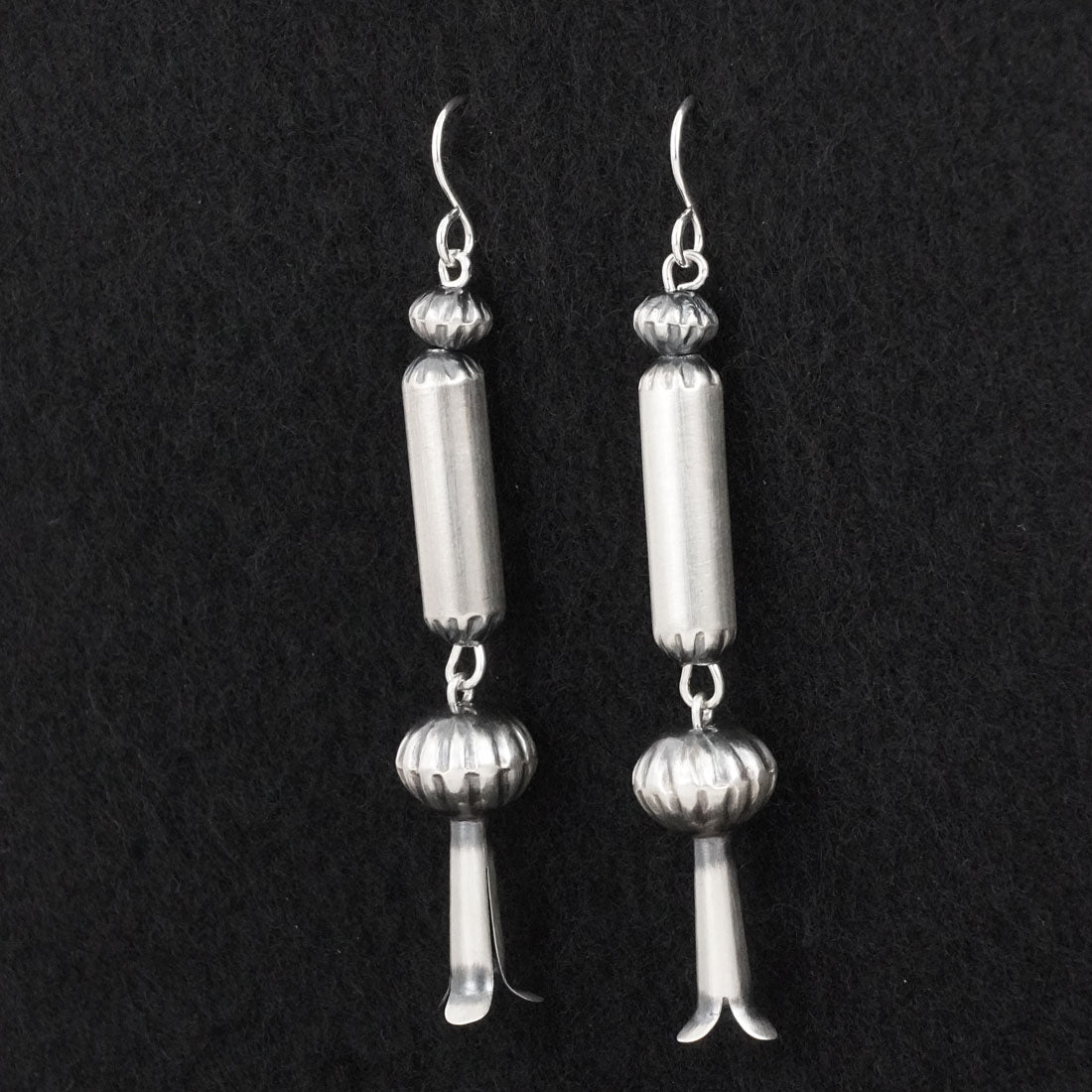 Tonisha Haley Sterling Silver Navajo Pearl Earrings
