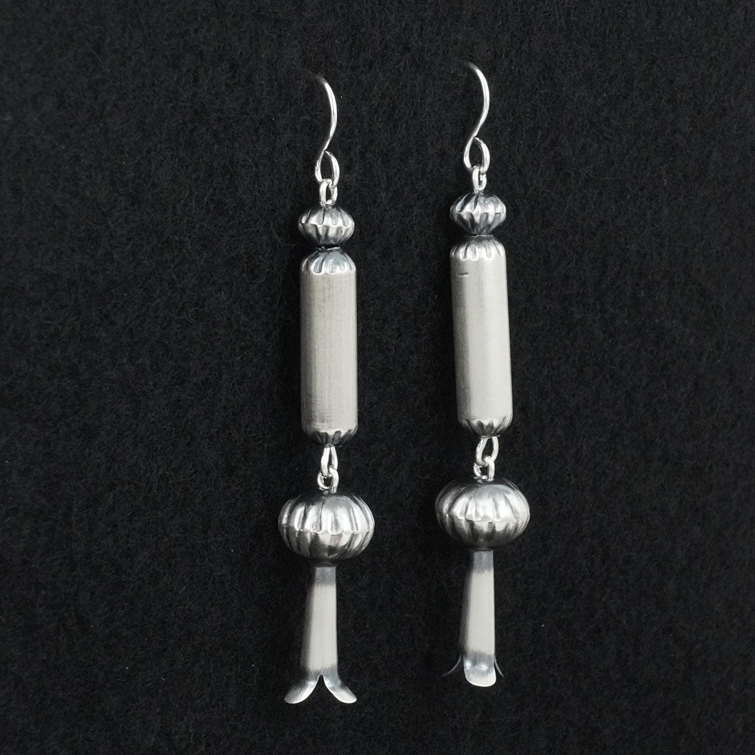 Tonisha Haley Sterling Silver Navajo Pearl Earrings