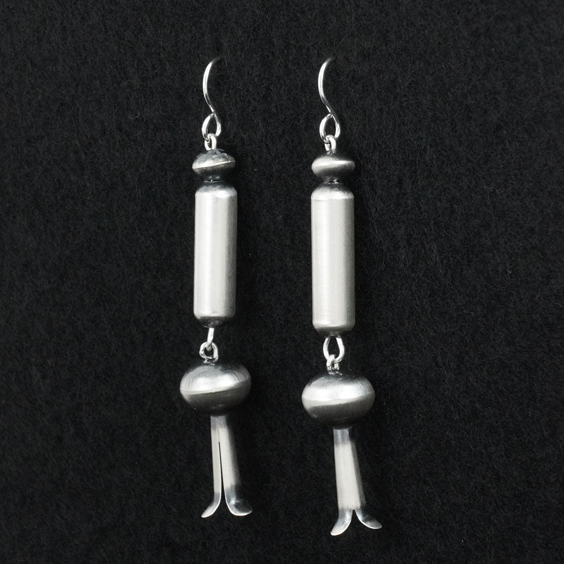Tonisha Haley Sterling Silver Navajo Pearl Earrings