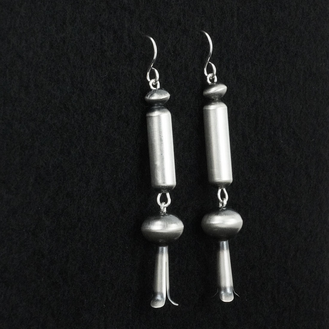 Tonisha Haley Sterling Silver Navajo Pearl Earrings