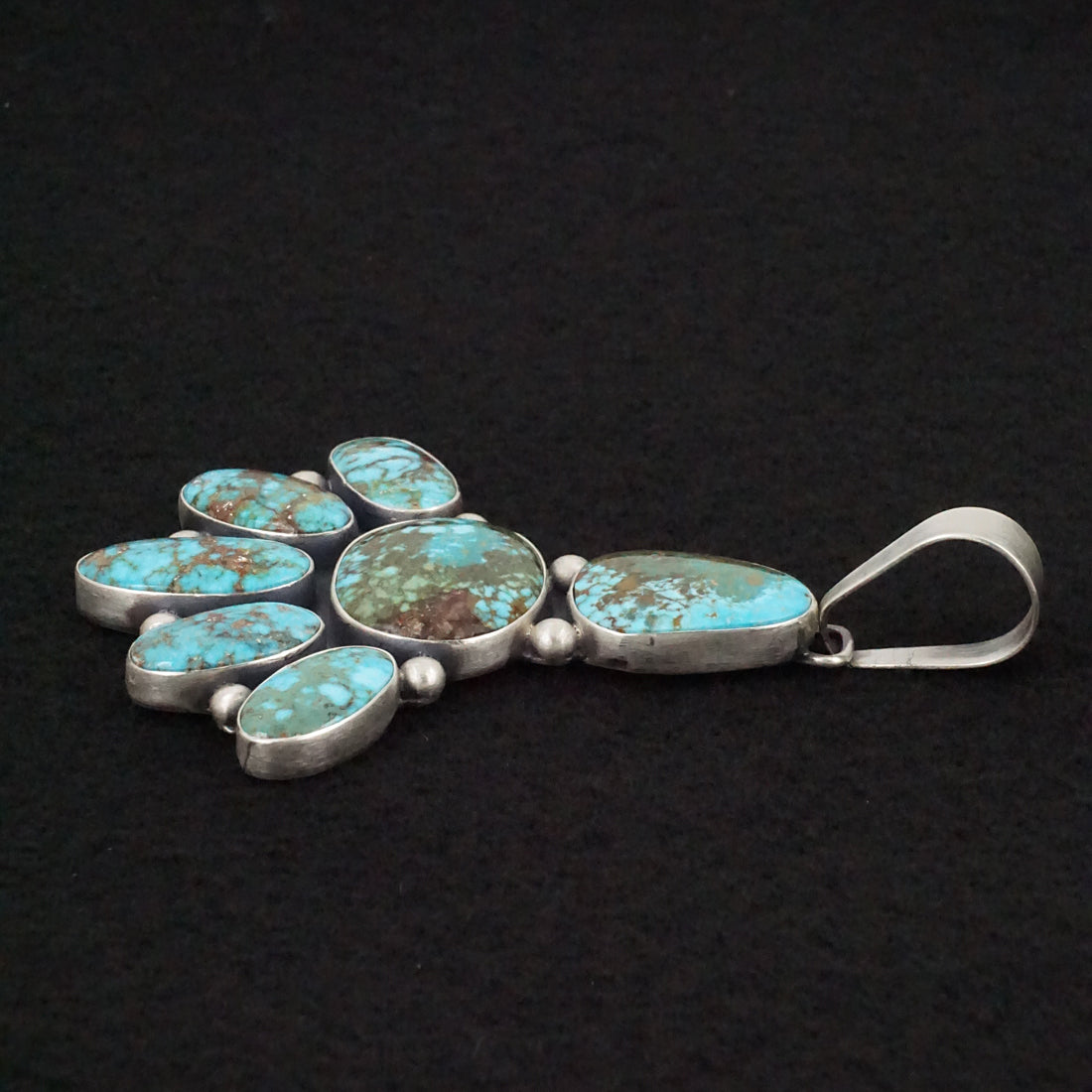 Darrin Livingston Turquoise & Sterling Silver Pendant