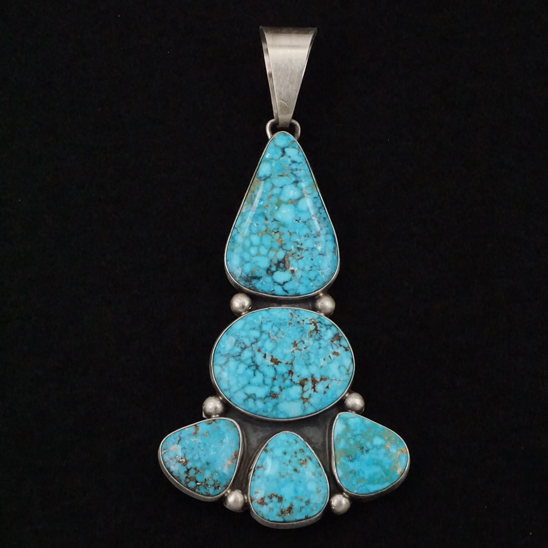 Darrin Livingston Turquoise & Sterling Silver Pendant