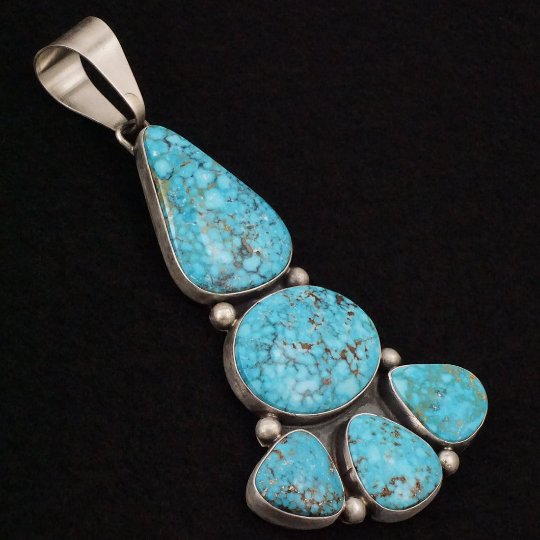 Darrin Livingston Turquoise & Sterling Silver Pendant