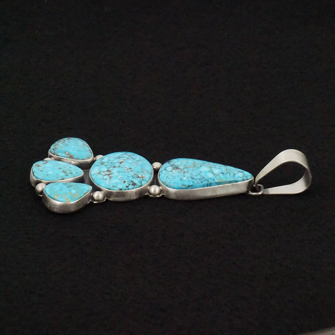 Darrin Livingston Turquoise & Sterling Silver Pendant