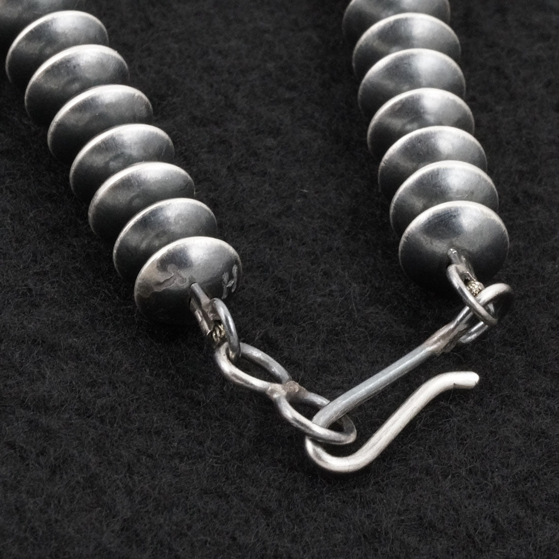 Tonisha Haley Sterling Silver Navajo Pearl Necklace 22"