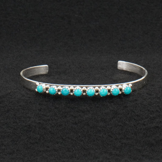 Gaynell Parker Turquoise & Sterling Silver Bracelet
