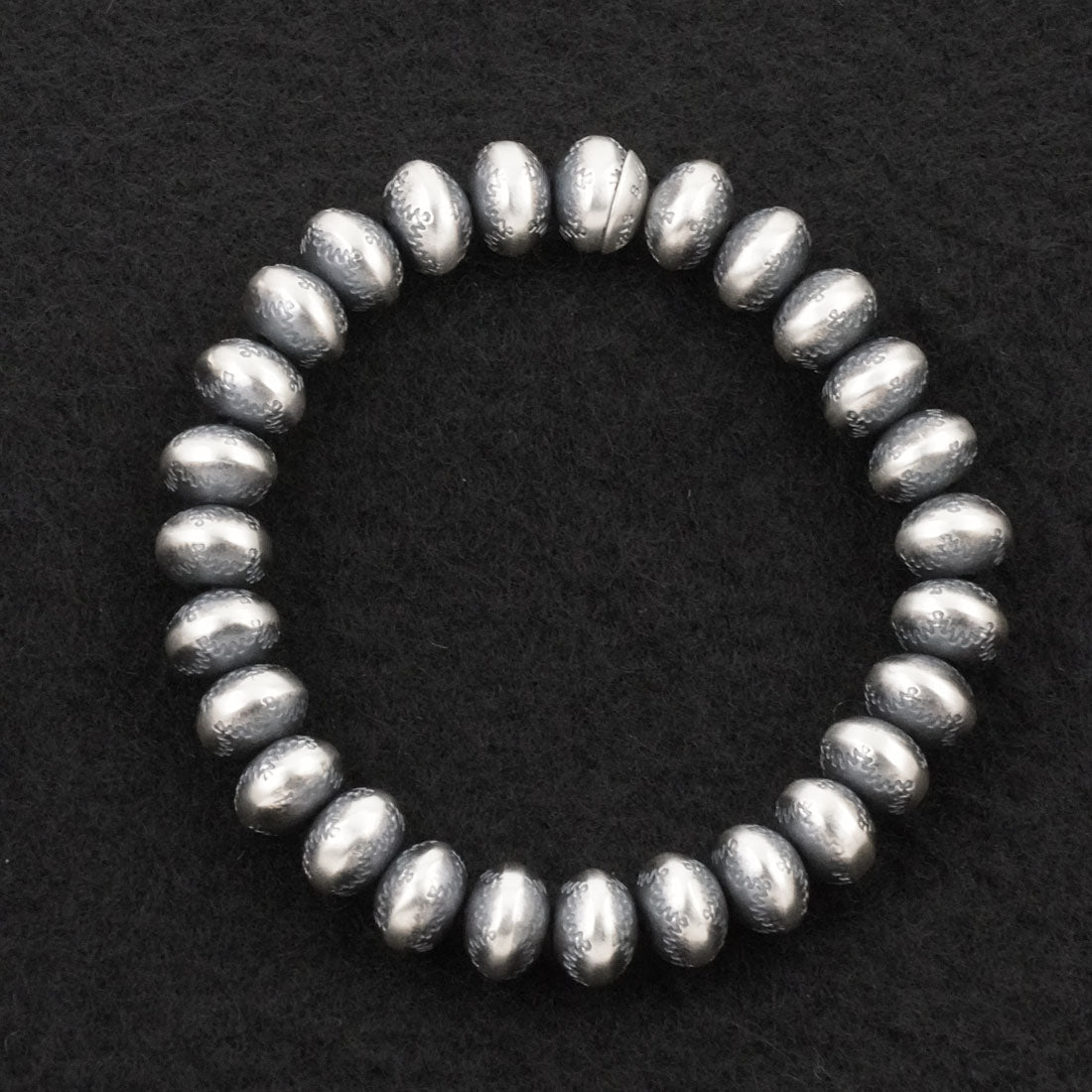 Bryannen Halwood Sterling Silver Navajo Pearl Bracelet