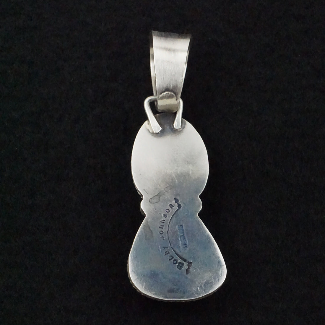 Bobby Johnson Turquoise & Sterling Silver Pendant