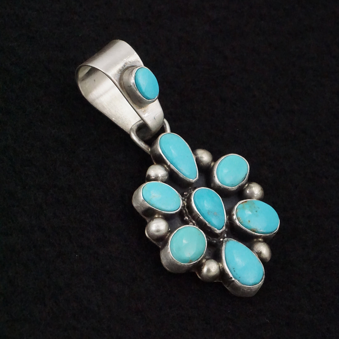 Kathleen Livingston Turquoise & Sterling Silver Pendant