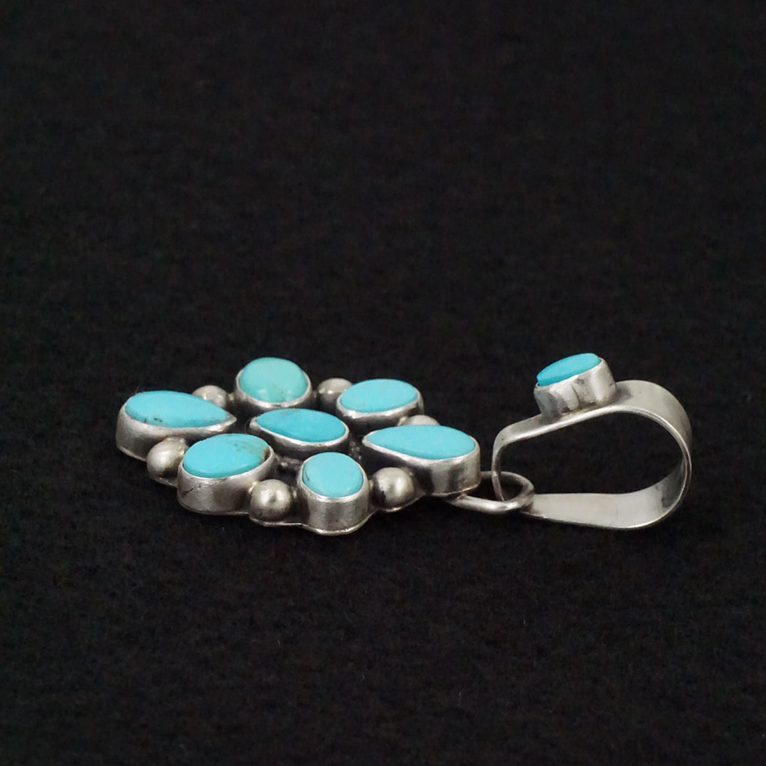 Kathleen Livingston Turquoise & Sterling Silver Pendant