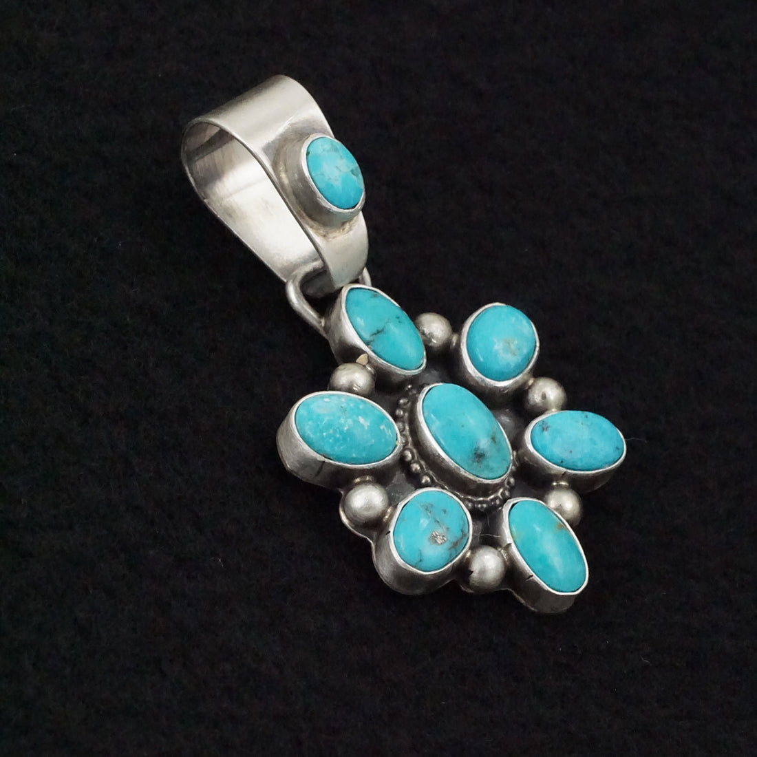 Kathleen Livingston Turquoise & Sterling Silver Pendant